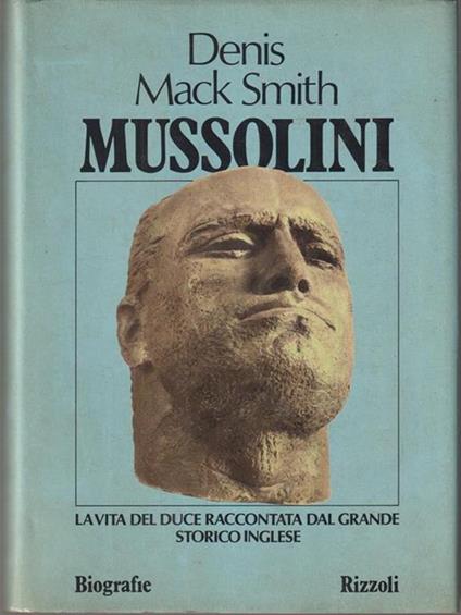 Mussolini - Denis Mack Smith - copertina