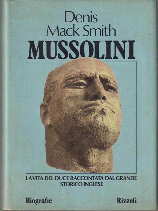 Mussolini - Denis Mack Smith - copertina