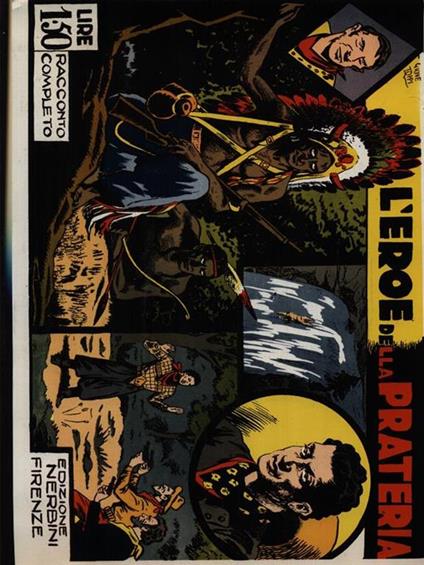 L' eroe della prateria - copertina