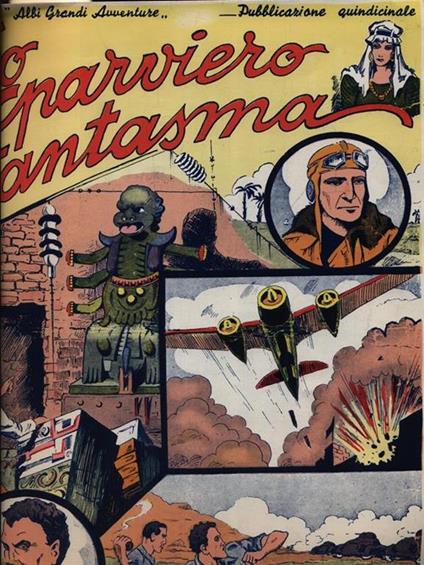 Lo sparviero fantasma - copertina