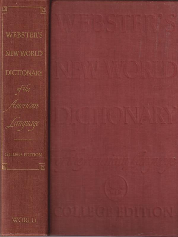 Webster's new world dictionary of the american language
