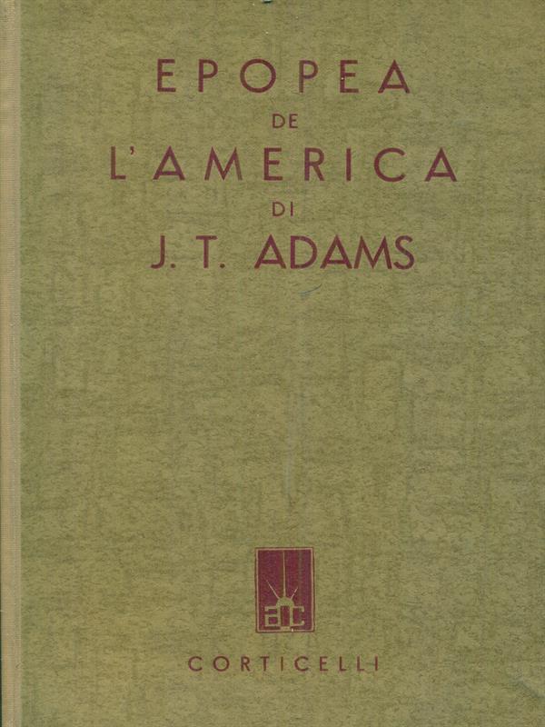 Epopea de l'America di J.T.Adams