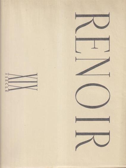 Renoir XIX siecle - Germain Bazin - copertina