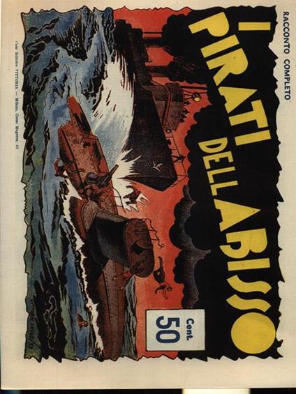 I pirati dell'abisso - copertina