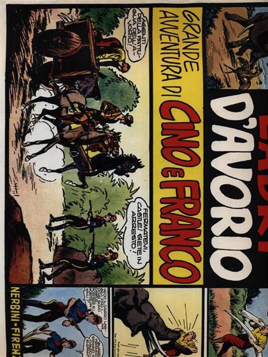 Ladri d'avorio con Cino e Franco - Lyman Young - copertina