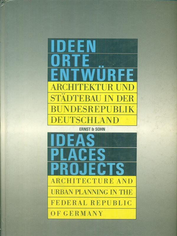 Ideen orte entwurfe Ideas places projects