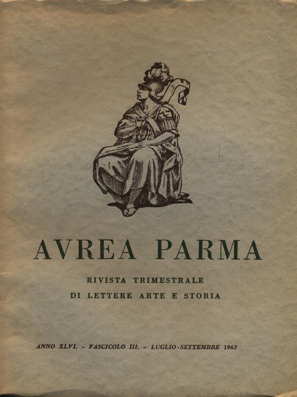 Avrea Parma luglio-settembre 1961
