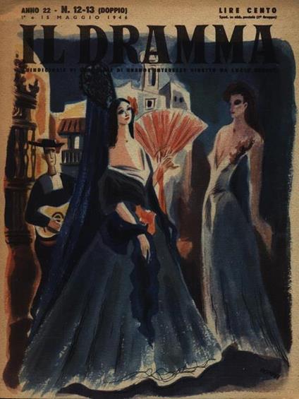 Il dramma n. 12-13/maggio 1946 - copertina