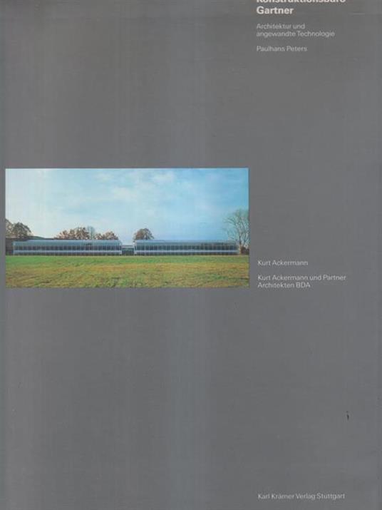 Konstruktionsburo Garter - Kurt Andermann - copertina