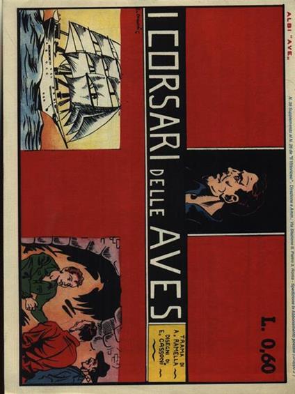 I corsari delle Aves - copertina