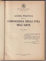   Guida pratica per la conoscenza degli stili nell'arte