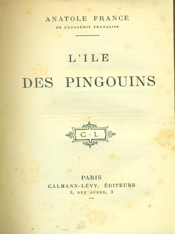 L' ile des pingouins