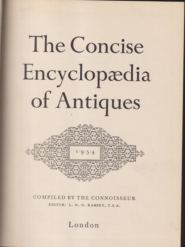 The concise encyclopaedia of antiques