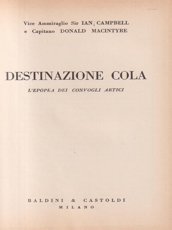 Destinazione Cola