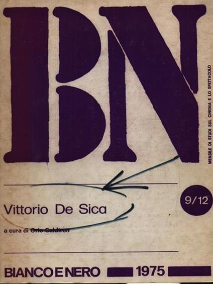   Bianco e Nero n. 9-12/1975 - copertina