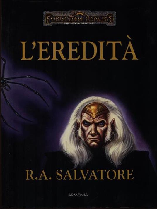 L' eredità  - R. A. Salvatore - copertina