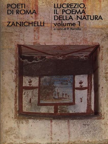 Il poema della natura 2vv - Tito Lucrezio Caro - copertina