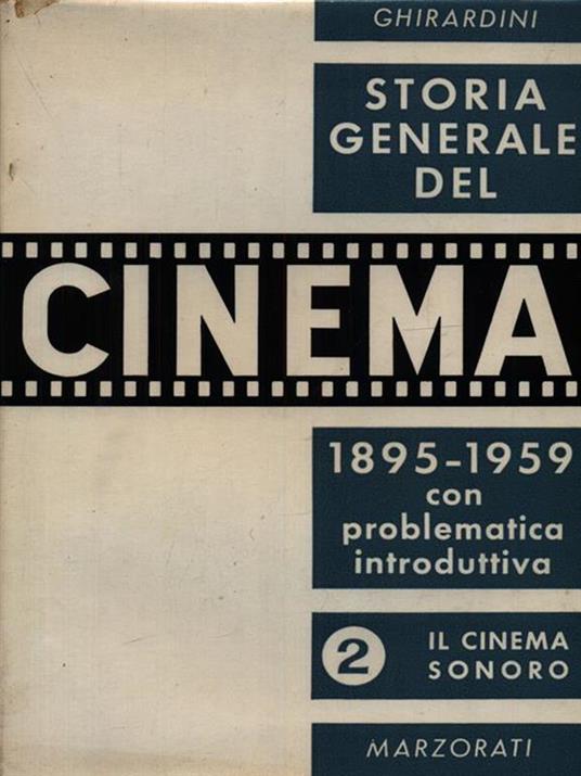 Storia generale del cinema 2vv - copertina
