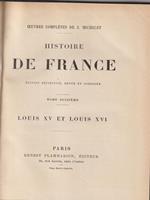   Histoire de France tome XVI
