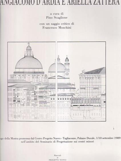   Giangiacomo d'Ardia e Ariella Zattera - Pino Scaglione - copertina