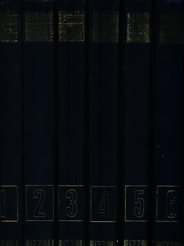 Storia della Seconda Guerra Mondiale. 6 Volumi