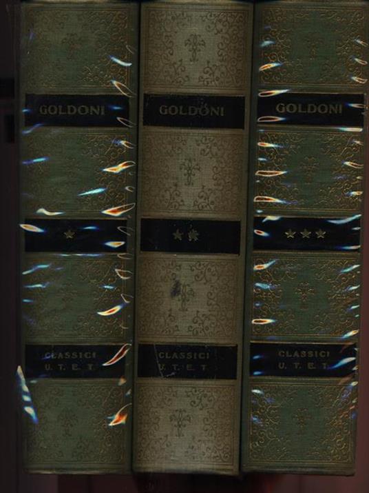   Commedie. 3 Volumi - Carlo Goldoni - copertina