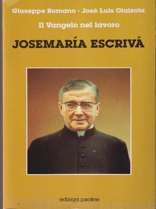   Josemaria Escriva - Romano - copertina