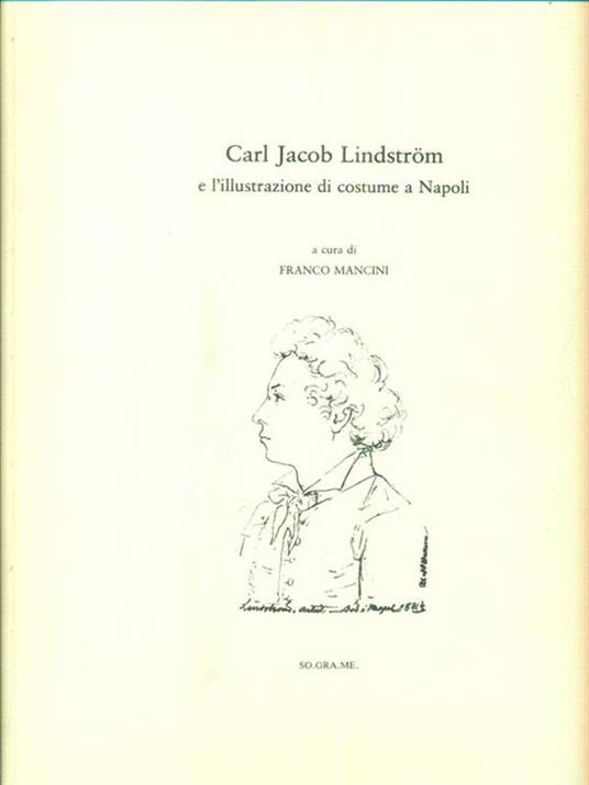   Carl Jacob Lindström e l'illustrazione di costume a Napoli - Franco Mancini - copertina