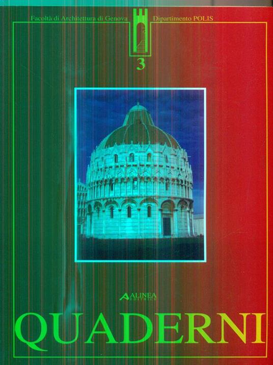 Quaderni di storia dell'architettura 3 - copertina