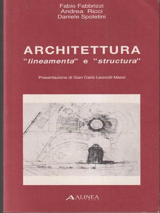   Architettura ''lineamenta'' e ''structura''  - copertina