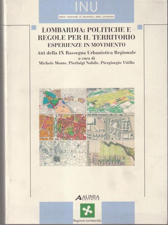 Lombardia: politiche e regole per il territorio - copertina