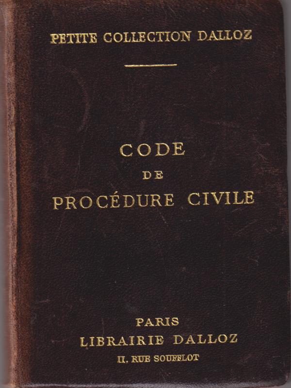 Code de procedure civile