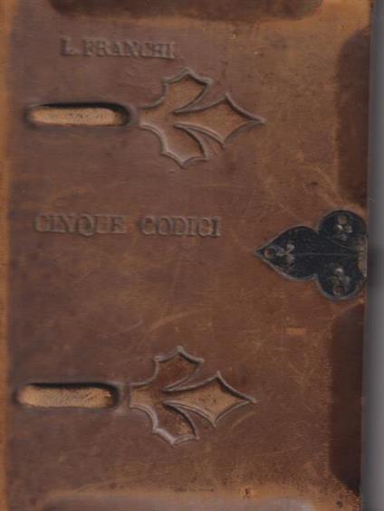   Cinque codici - Leone Franchi - copertina