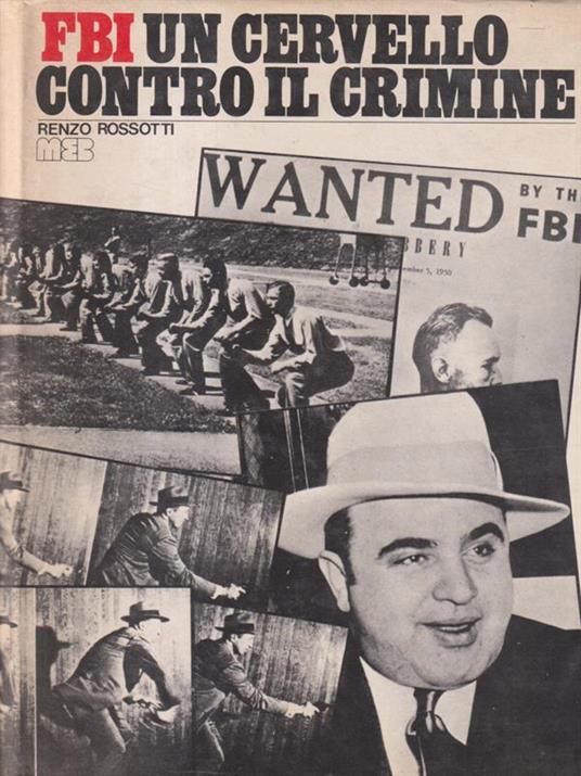 FBI Un cervello contro il crimine - Renzo Rosstti - copertina