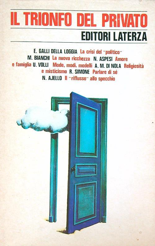 Il trionfo del privato