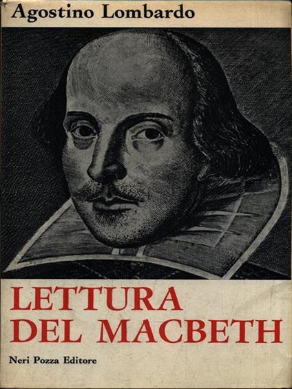 Lettura del Macbeth - Agostino Lombardo - copertina
