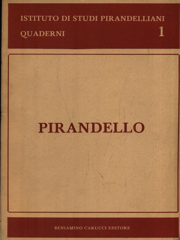 Pirandello negli anni sessanta