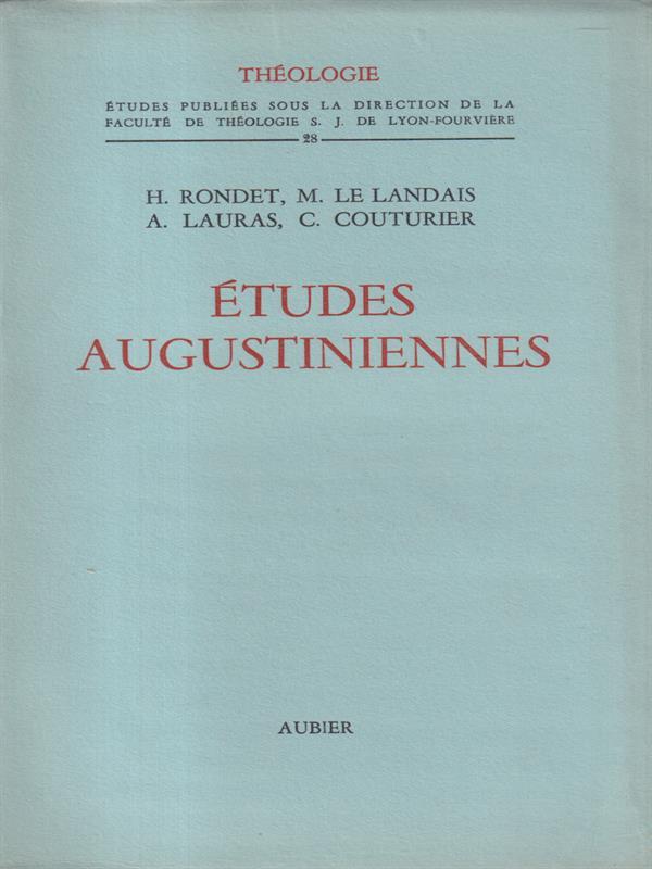 Etudes Augustiniennes
