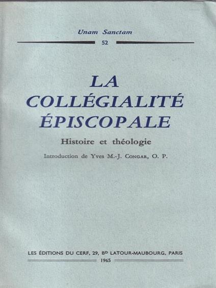 La collegialite' episcopale - copertina