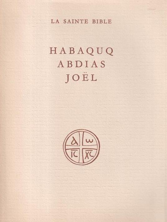 Habaquq abdias joel - copertina