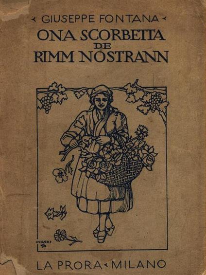 Ona Scorbetta de Rimm Nostrann - Guseppe Fontana - copertina