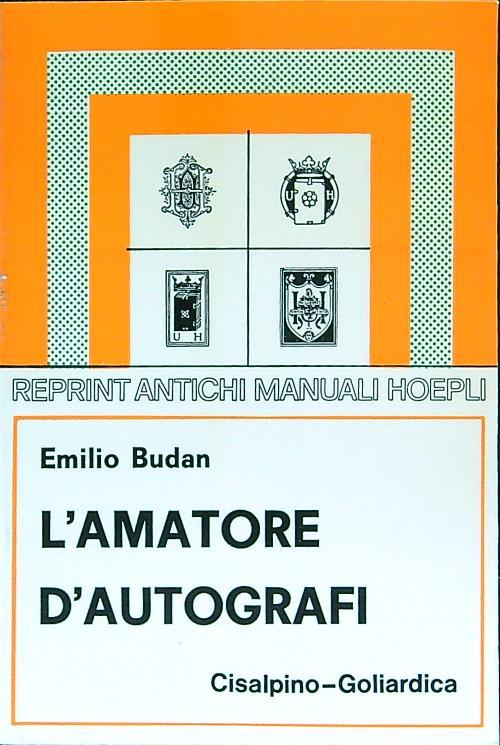 L' amatore d'autografi