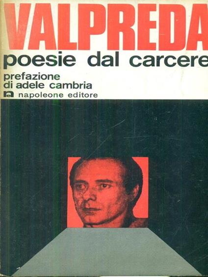 Poesie dal carcere - Pietro Valpreda - copertina