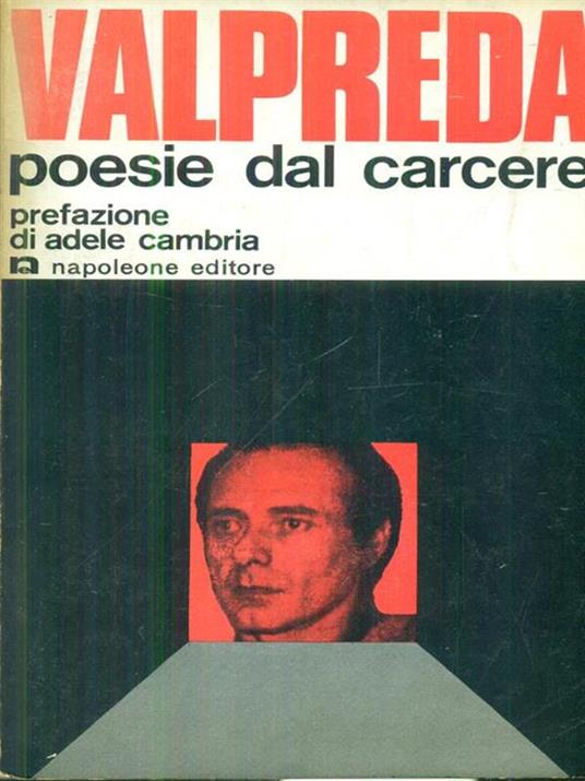 Poesie dal carcere - Pietro Valpreda - copertina