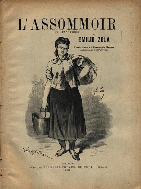L' Assommoir - Émile Zola - copertina