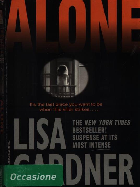 Alone - Lisa Gardner - copertina