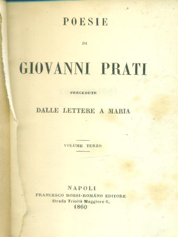 Poesie vol. 3