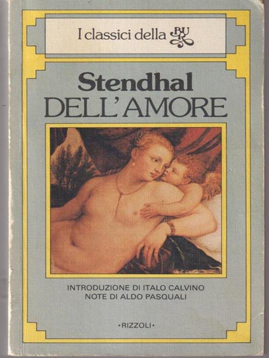   Dell'amore - Stendhal - copertina