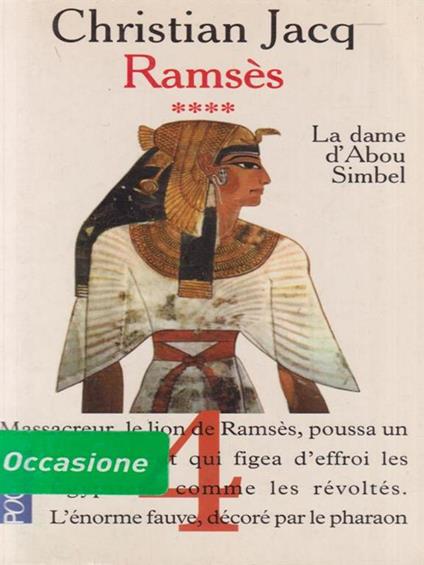 Ramses. La dame d'Abou Simbel - Christian Jacq - copertina