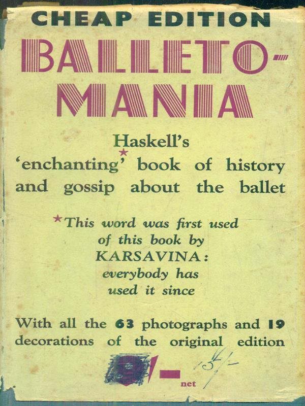   Balletomania. The Story of an Obession